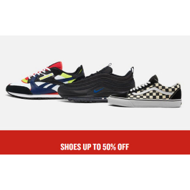 SHOES UP TO 50% OFF icon