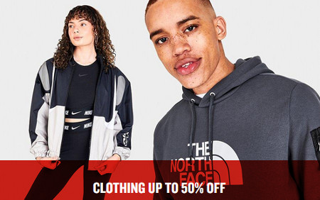 CLOTHING UP TO 50% OFF icon