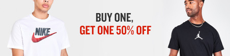 BUY ONE, GET ONE 50% OFF TEES icon