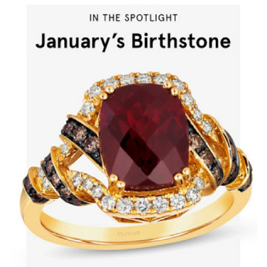 IN THE SPOTLIGHT: JANUARY’S BIRTHSTONE icon